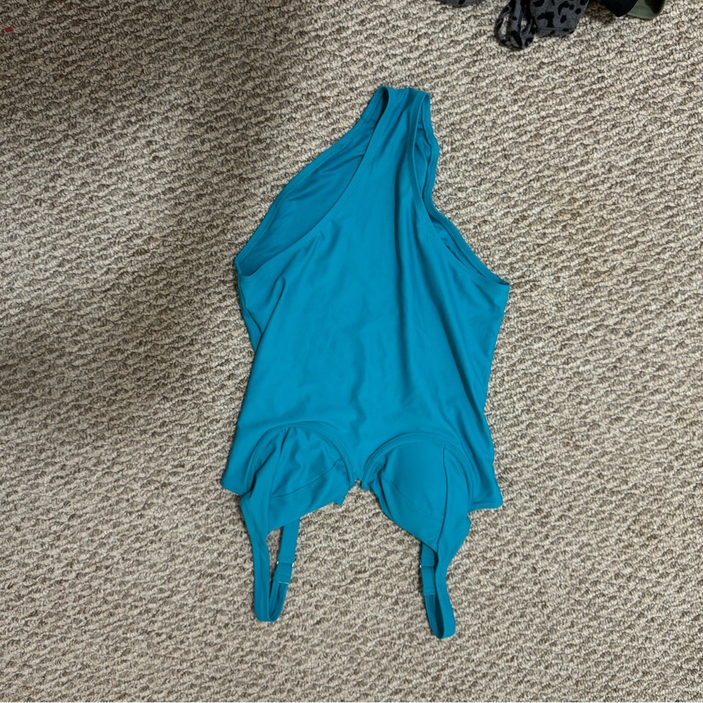 Old Navy Teal Women Swim One Piece